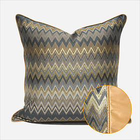Декоративна подушка на диван. Стильна інтер'єрна подушка Сучасна дизайнерська подушка 45*45, стиль 4