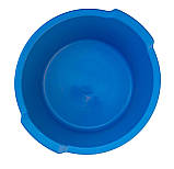 Таз пластиковий 12 літрів кольоровий Ø 40 см h=16 см (Юніпласт), фото 3