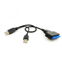 Перехідник SATA на USB2.0 для жорстких дисків (HDD/SSD)