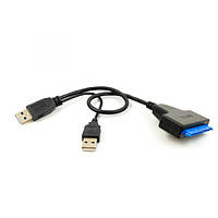 Переходник SATA  на USB2.0 для жесткий дисков(HDD/SSD)