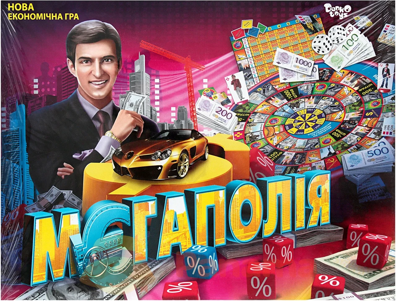 Економічна гра Danko Toys Мегаполія Мегаполія (Укр) (DT G6 U)