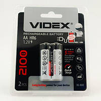 Аккумуляторы никель-металлогидридные AA Videx 2100 mAh (2 шт)