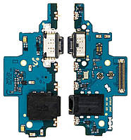 Нижня плата Samsung A725 Galaxy A72 з роз'ємом зарядки і мікрофоном Оригінал Знятий з телефона