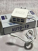 Универсальный сетевой адаптер UNIVERSAL ADAPTOR Белый компактный usb hub адаптер с 6 USB портами