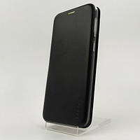 Кожаный противоударный чехол-книжка Hoco Samsung M31 Black