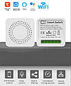Перемикач живлення WiFi Smart Switch 16A із віддаленим керуванням для розумного будинку. Tuya, фото 3