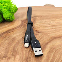 Короткий USB кабель Apple iPhone Lightning 0.23m Baseus Nimble calmbj-b01