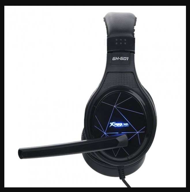 Навушники Xtrike ME Gaming RGB Backlight GH-501, Black
