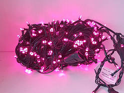 Світлодіодна Гірлянда на 300 LED рожева (25127-E)