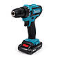 Шуруповерт Makita DF550 DWE (24V, 5.0 AH) з набором інструментів. Акумуляторний шуруповерт Макіта, фото 3