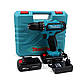 Шуруповерт Makita DF550 DWE (24V, 5.0 AH) з набором інструментів. Акумуляторний шуруповерт Макіта, фото 8