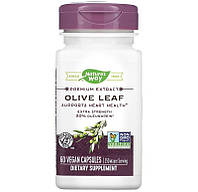 Экстракт листьев оливы Nature's Way "Olive Leaf Premium Extract" 20% олеуропеина, 250 мг (60 капсул)
