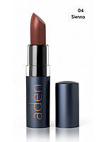 Aden 04 Sienna Помада увлажняющая Hydrating Lipstick 3,5 gr