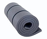 Килимок туристичний, сірий, т. 8 мм, розмір 60х180 см, виробник Україна, TERMOIZOL®, фото 2