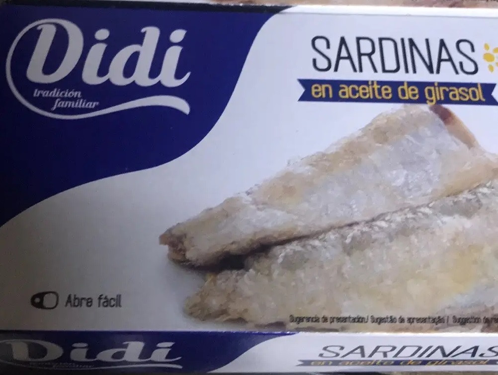 Сардини в Соняшниковій олії Діді Didi Sardinas en Aceite de Girasol 125 г Іспанія