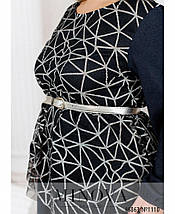 Елегантна жіноча сукня Тканина Люрекс+Костюмна 52, 54, 56, 58, 60, 62 розмір 52, фото 4