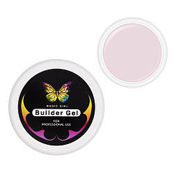 Гель для нарощування професійний Magic Girl Builder Gel №S5 ніжно рожевий 50 мл