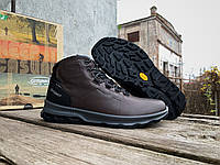 Мужские зимние кожаные термо ботинки Grisport Nero Avon 14803A102tn ОРИГИНАЛ