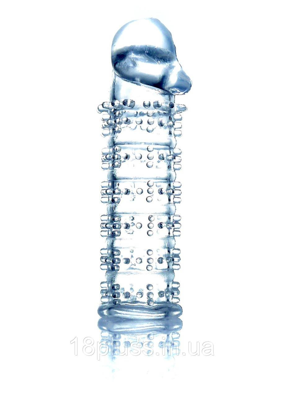 Еластична насадка на член Penis Sleeve Clear, фото 1