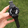 Чоловічий спортивний цифровий годинник Skmei Original водонепроникний чорний, фото 3