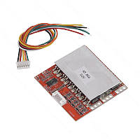 Плата BMS LiFePo4 12В 4S 80А з балансуванням
