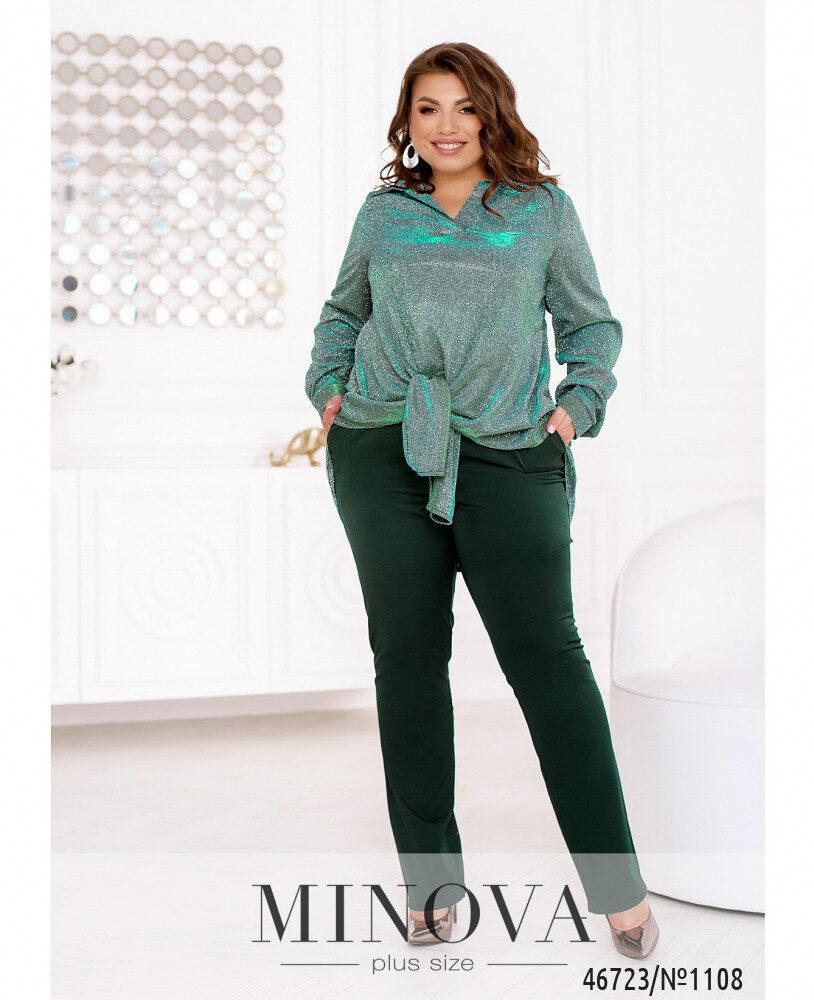 Елегантний жіночий костюм, тканина "Люрекс+Костюмна" 54, 58, 60, 62, 64, 66 розмір 54