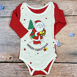 Боді для малюків "Merry Christmas" Розміри: 62,68,74,80,86 см (03581)