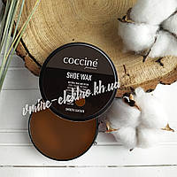 Віск для взуття коричневий Coccine premium догляд та захист від води 40 мл