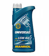 Моторное масло Mannol 7405 UNIVERSAL 15W-40 1л минеральное