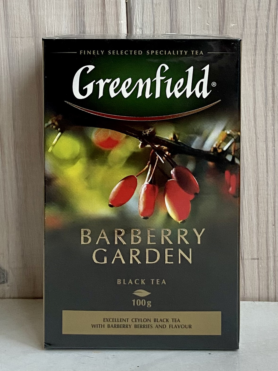 Чай чорний з барбарисом Greenfield Barberry Garden (Грінфілд ) 100грам