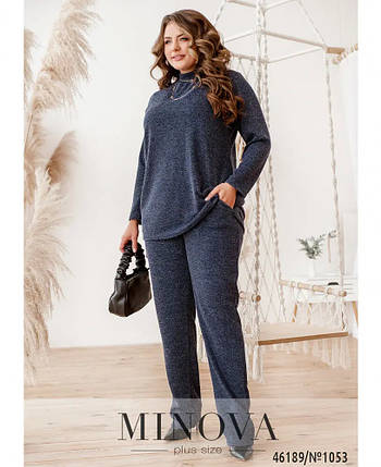 Шикарний жіночий костюм Тканина Фактурна Ангора 50, 52, 54, 56, 60 розмір 50, фото 2