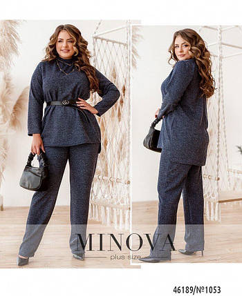 Шикарний жіночий костюм Тканина Фактурна Ангора 50, 52, 54, 56, 60 розмір 50, фото 1