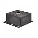 Мийка для кухні інтегрована Lidz Handmade H5050 (LDH5050BRU35375) Brushed Steel 3,0/1,0 мм, фото 6