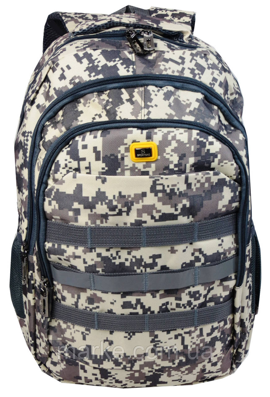 Міський рюкзак мілітарі 22L Pasarora Sportbag піксель