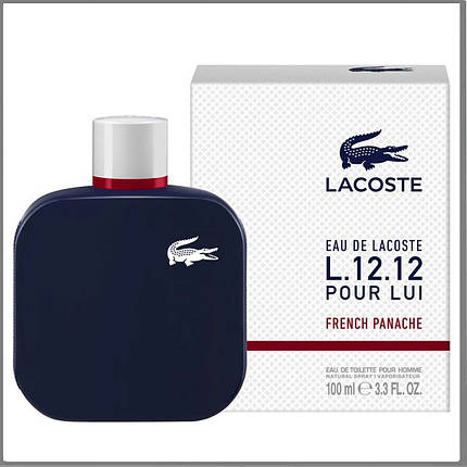 Lacoste Eau De Lacoste L.12.12 Pour Lui French Panache туалетная вода 100 ml. (Л.12.12 Пур Луї Френч Панче), фото 1
