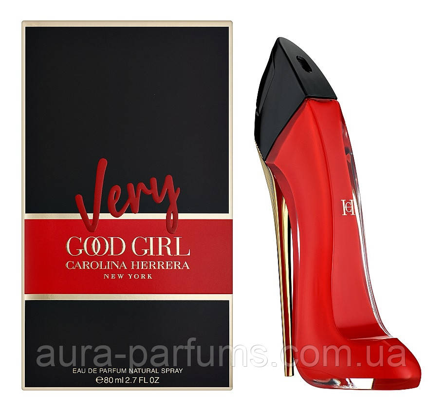 Жіночі парфуми Carolina Herrera Very Good Girl (Кароліна Еррера Вері Гуд Герл) Парфумована вода 80 ml/мл