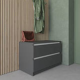 Тумба для взуття MebelProff ТО-23, тумба в передпокій, тумбочка для взуття, взуттєва тумба, тумба-комод, фото 10