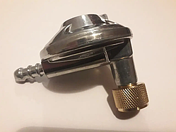 На польский баллон Газовый Редуктор угловой Bradas RG A310-299 резьба 3/8 дюйма (16мм) левая