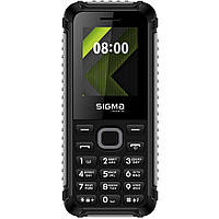 Захищений кнопковий телефон Sigma mobile X-style 18 Track black-Gray (UA UCRF)
