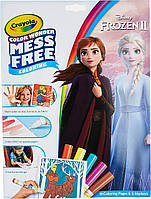 Раскраска и Mess Free маркеры Холодное сердце Crayola Frozen Color Wonder