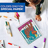 Розмальовка та Mess Free маркери Холодне серце Crayola Frozen Color Wonder, фото 4