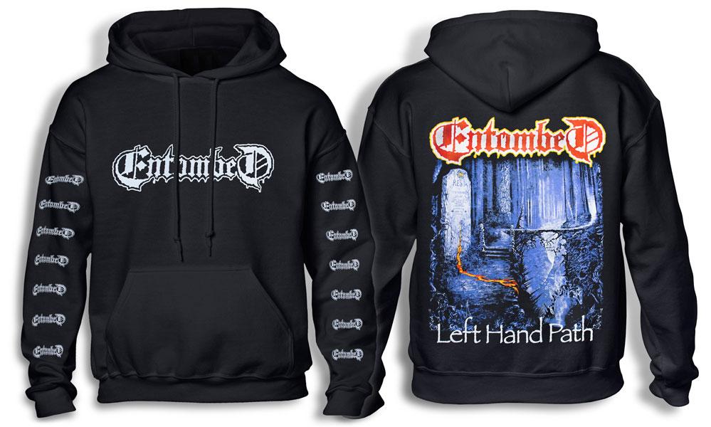 Толстовка Худі ENTOMBED Left Hand Path