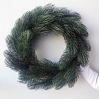 Вінок хвойний Сосна литий d-60см зелений