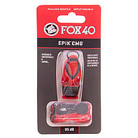Свисток судейский пластиковый Fox 40 Epik CMG (FOX40-EPIK)