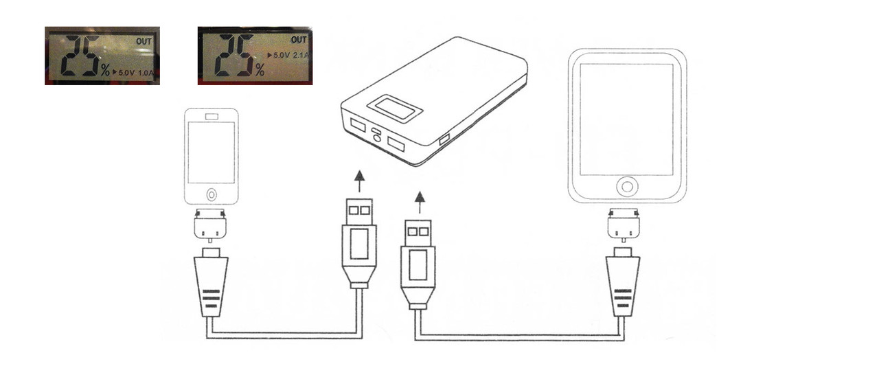 Power bank MastAK MP-211 11000mAh - фото 2 - id-p283401599