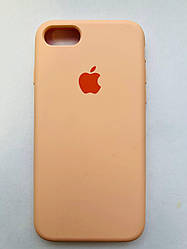 Чохол Silicone Case для Apple iPhone 7, 8 Peach Pink