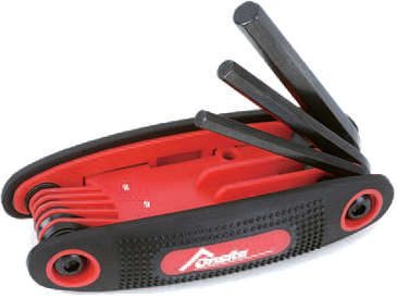 Набір 6гр.кл. 1,5-8мм скл.8шт ON