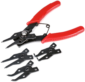 Знімач стопорних кілець набір 4 шт. TACTIX