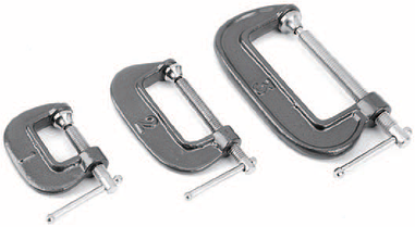 Набір струбцин C-типу, 3шт ON