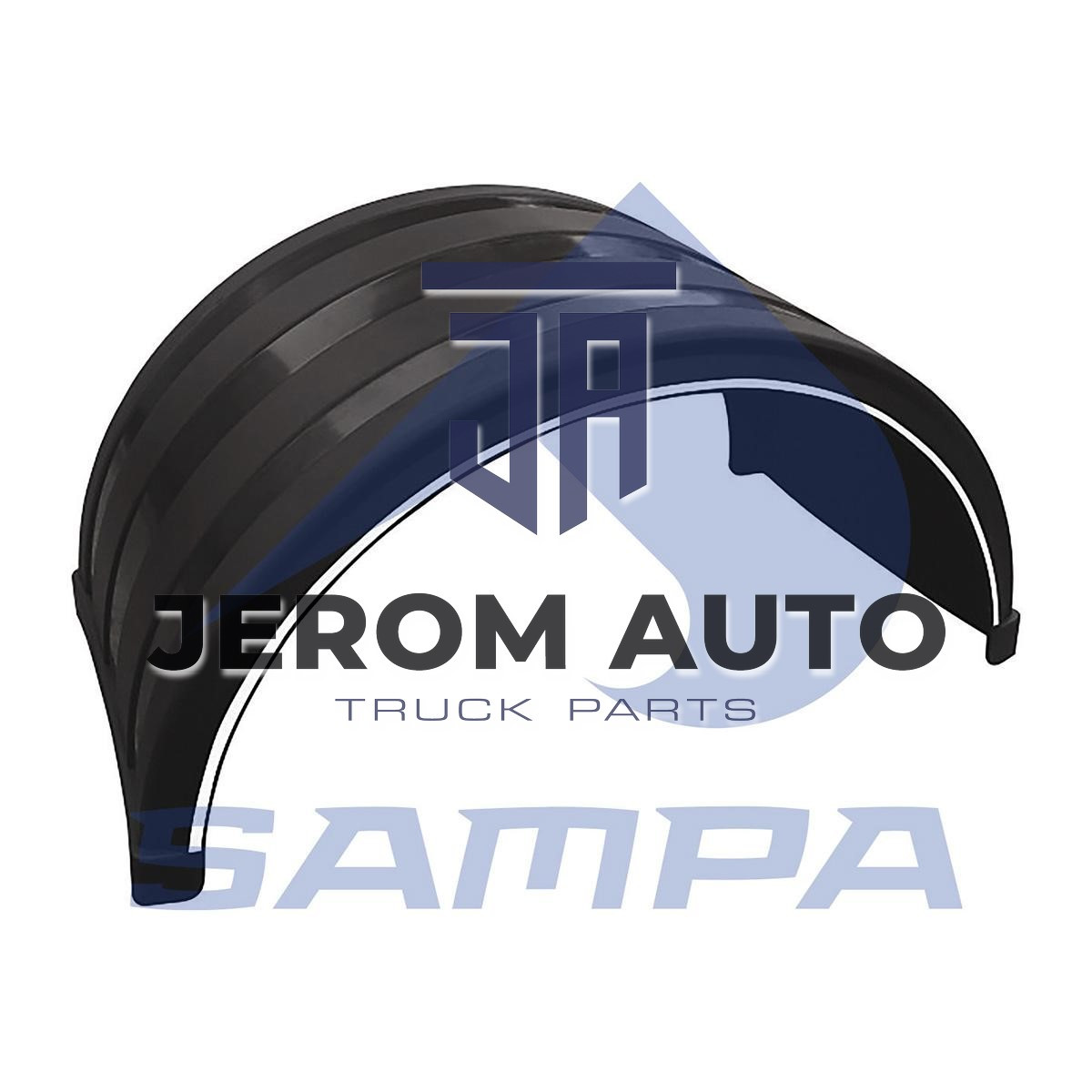 Крило кругле двосхилий 1шт., R17.5 ЗІЛ-5301, Низькорамні АТС, 'Камазеня', JUMBO / 1895 0008